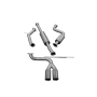 Ford Focus ST Cat Back Exhaust