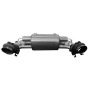 Porsche 911 992 Carrera Valved Performance Exhaust With Carbon Tailpipes