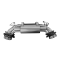 Porsche 911 992 Carrera Valved Performance Exhaust With Carbon Tailpipes