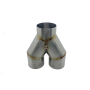 3 " Y-Piece, x1 76MM in, x2 (Twin) 76MM Out