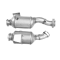 Mercedes-Benz C43 W205 AMG 200 Cell Catted Exhaust Downpipes (LHD)