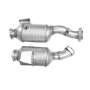 Mercedes-Benz C43 W205 AMG 200 Cell Catted Exhaust Downpipes (LHD)