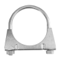 65mm Aluminised Exhaust Clamp