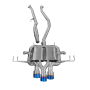 Honda Civic Type R FK8 Vaccum Valved Cat Back Exhaust