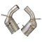 Porsche 911 992 Carrera 200 Cell Cat Exhaust Downpipes with Heat Shield