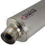 Matt S/Steel Exhaust Silencer 51mm