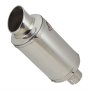 S/Steel Stubby Exhaust Silencer 51mm