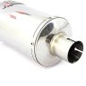 S/Steel Stubby Exhaust Silencer 51mm