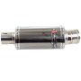 Black Chrome Exhaust Silencer (Right Hand) 200mm 51mm