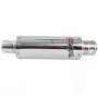 Polished Exhaust Silencer 250mm 51mm
